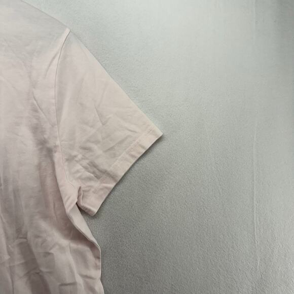 J Crew Polo Shirt men's medium Light pink Solid Sueded Jersey Oarsman Solid NEW - Picture 7 of 10